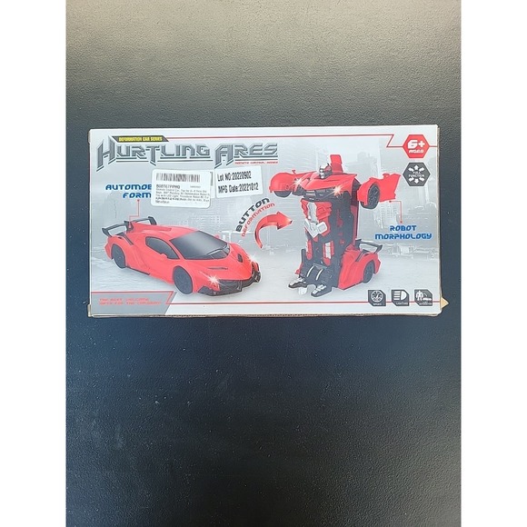 RC Radio Remote Control Deformation Car Transformer Robot Toy Car - Picture 5 of 7